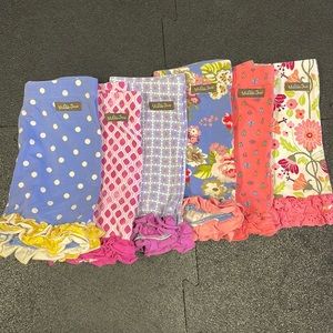 Set of 6. Matilda Jane Girls Ruffle Shorts Size 8.